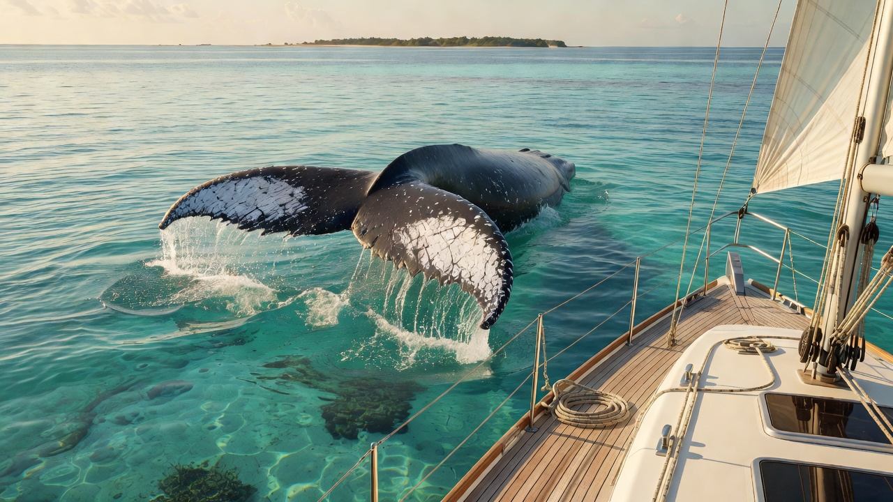 Whale Season Ends November 20: Where Sailors Anchored in Moorea and Bora Bora Can Still See Humpbacks